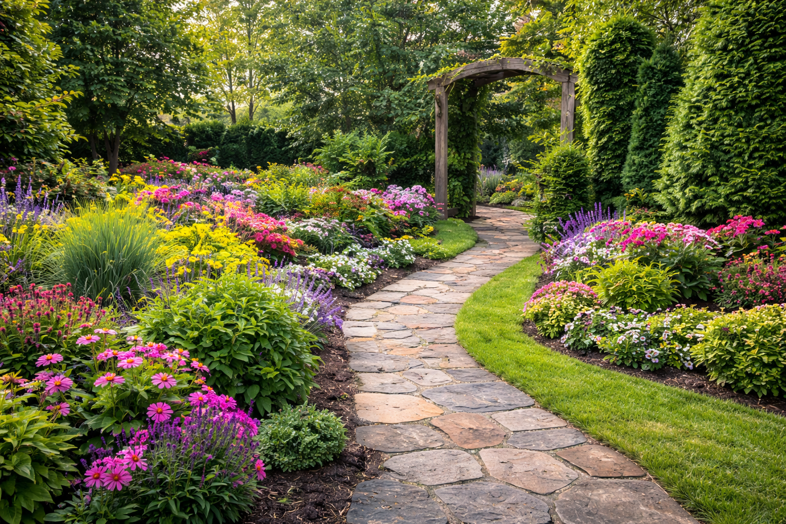 Commercial landscaping and office complex grounds maintenance Pensacola